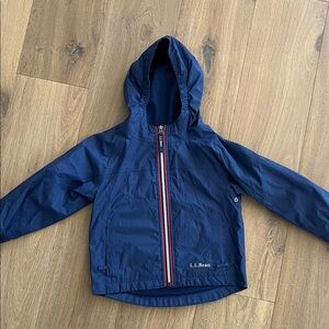 4T Navy LLBean raincoat.
